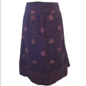 𝅺old Navy Brown Embellished Skirt 18